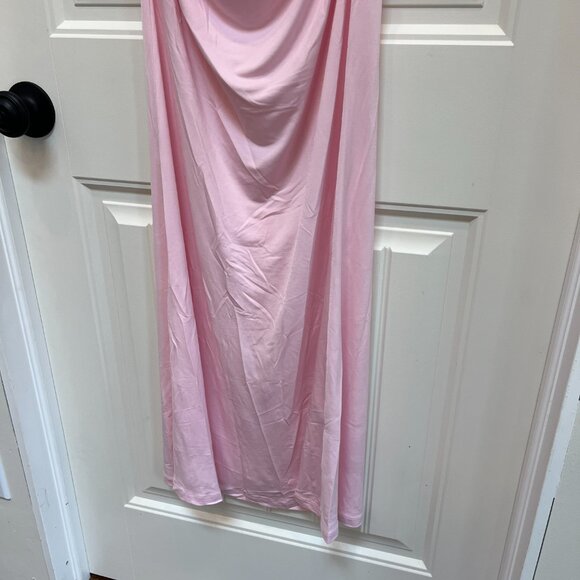 NWT White Fox Boutique On My Own Again Maxi Dress Pink Size Medium - Picture 6 of 10